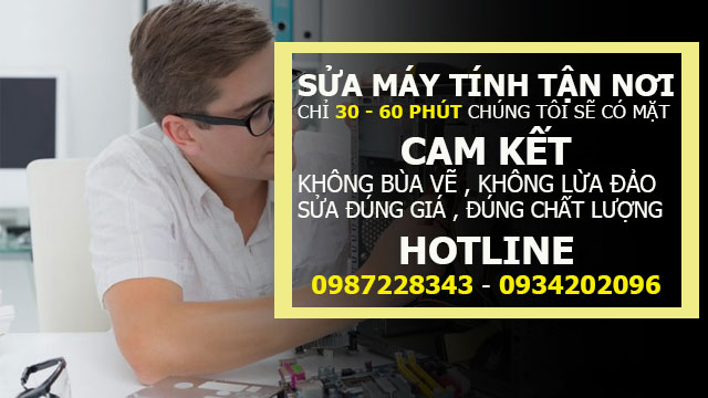 Dịch Vụ Sửa Máy Tính Huyện Bình Chánh Tận Nơi Nhanh Giá Rẻ