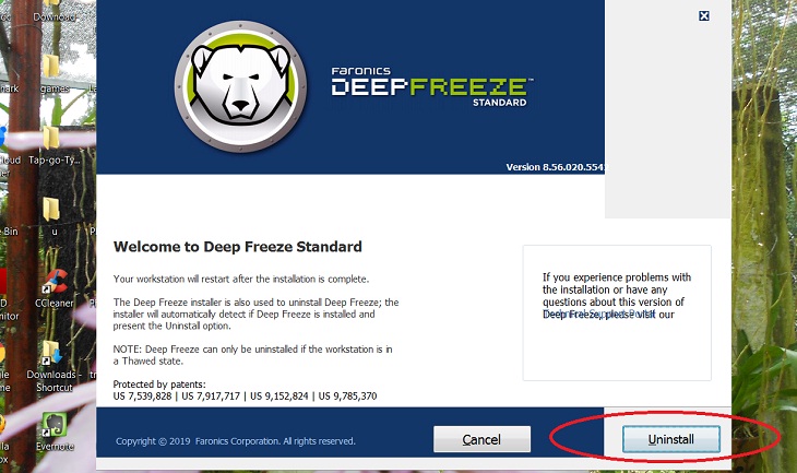 Hướng dẫn cài đặt và sử dụng phần mềm đóng băng ổ cứng Deep Freeze