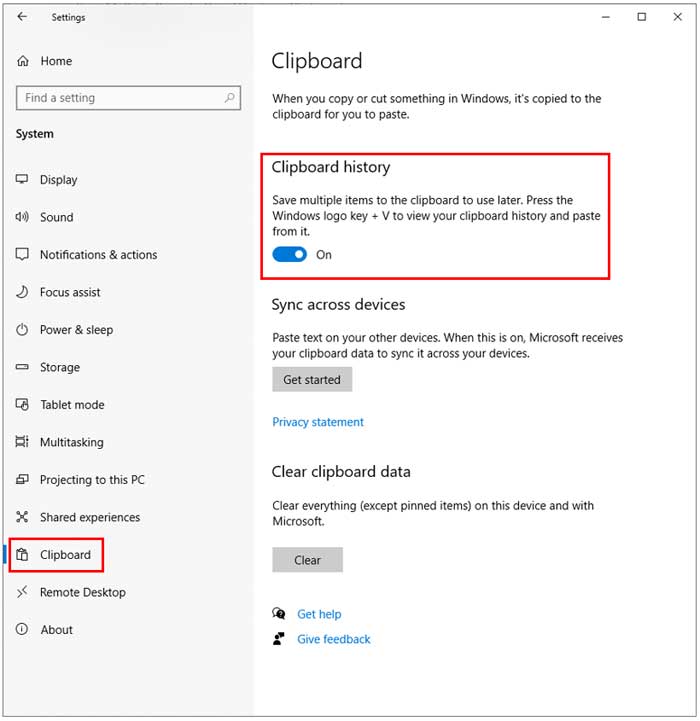 Lưu nhiều mục vào bảng tạm Windows của bạn với Lịch sử bảng tạm