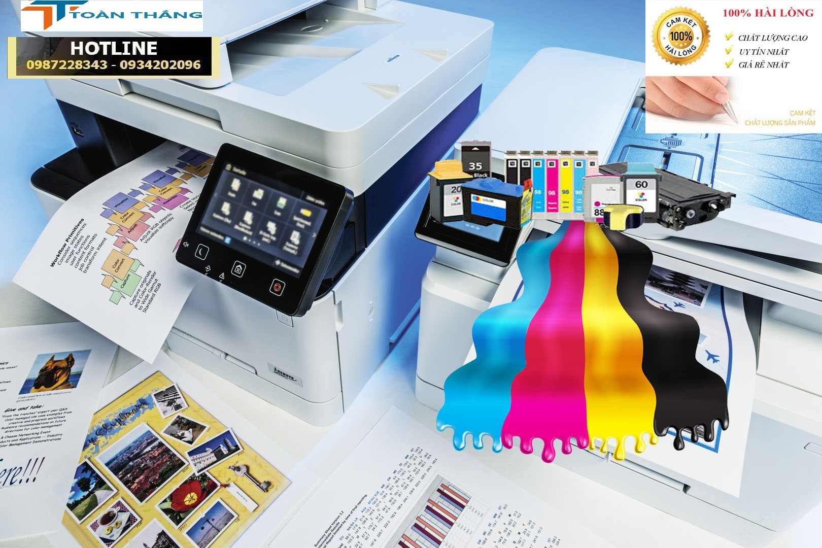 Nạp Mực Máy in Laser màu A3 Canon LBP 843Cx Tận Nơi Tại Nhà Tphcm
